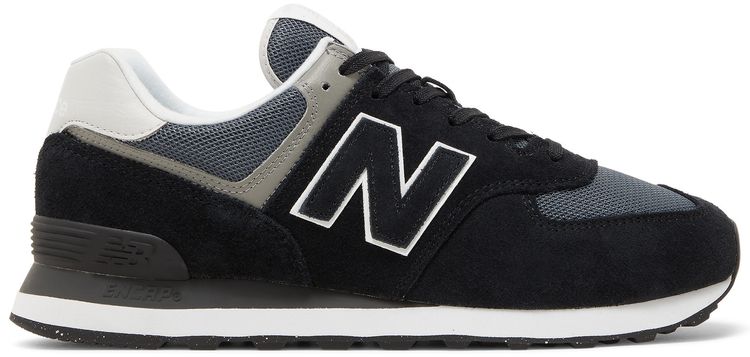New Balance 574 Black Grey White