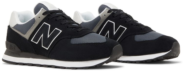 New Balance 574 Black Grey White