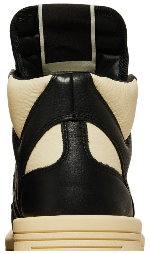 Rick Owens x DRKSHDW TURBOWPN Mid Black Cloud Cream
