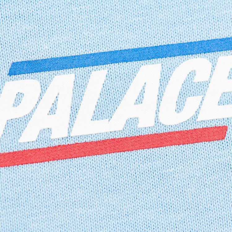 Palace Basically A T Shirt Washed Sky