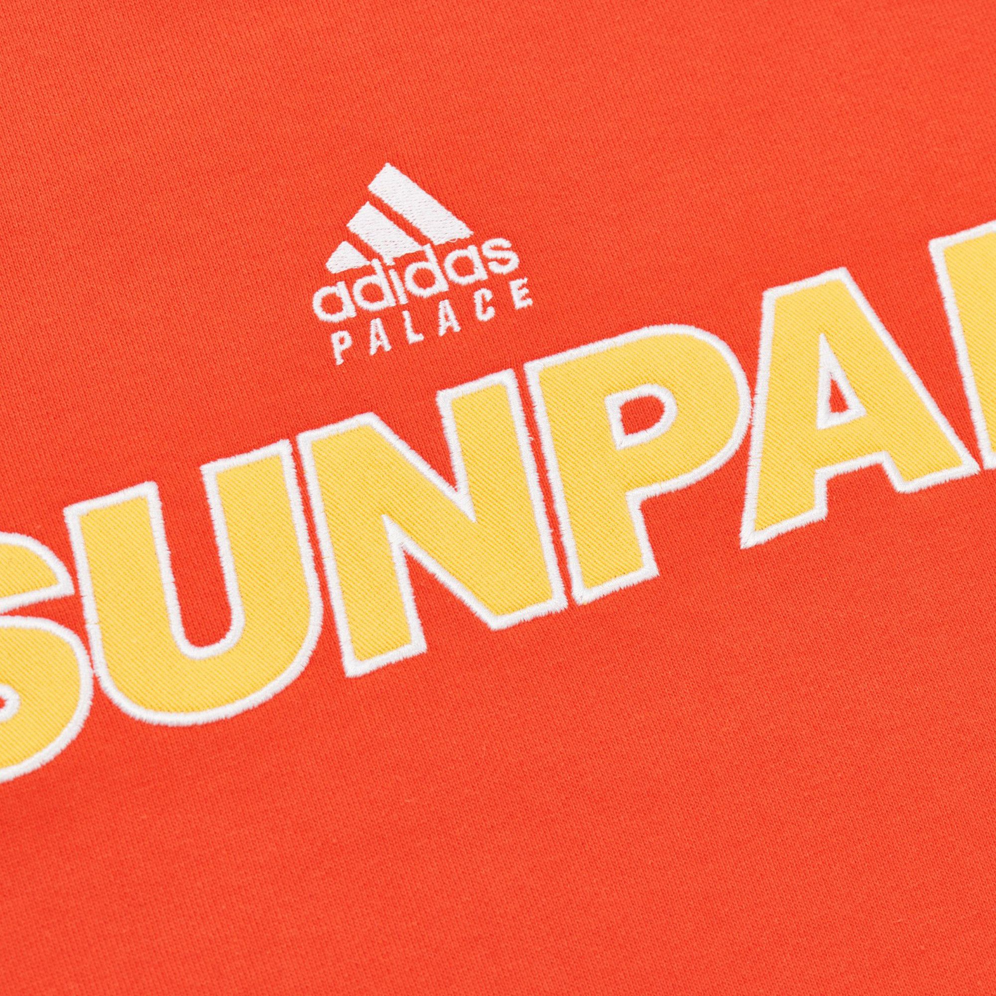 Buy Palace x adidas Sunpal Crewneck 'Bright Orange' - GL7172 | GOAT