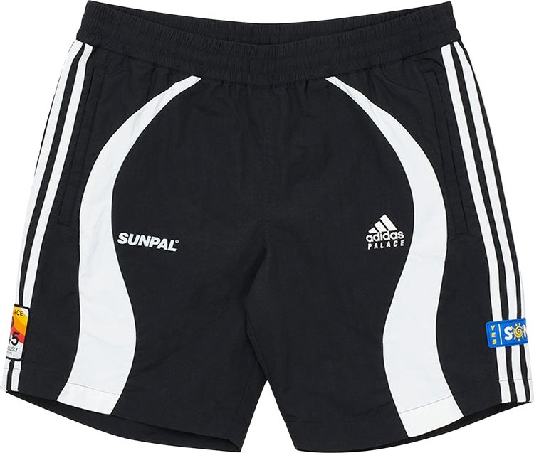 Buy Palace x adidas Sunpal Shorts 'Black' - GL7175 | GOAT