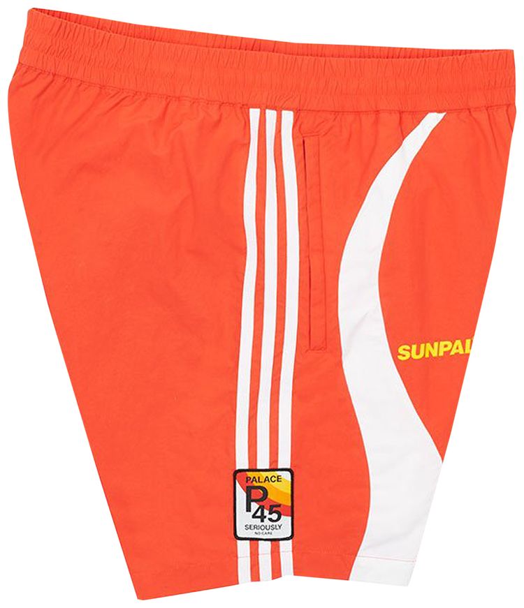 Palace x adidas Sunpal Shorts Bright Orange