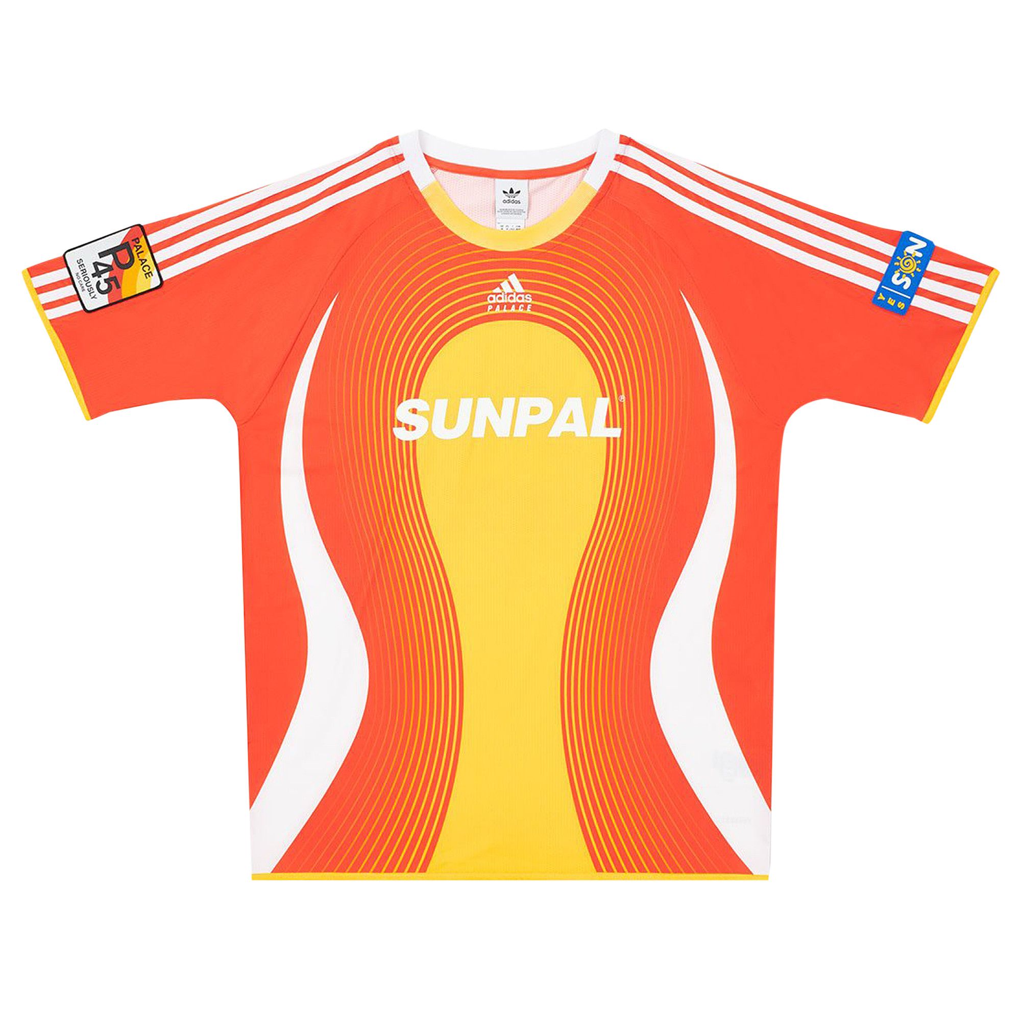 Palace x adidas football jersey hot sale