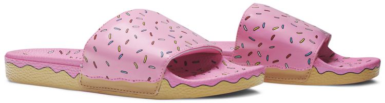 The Simpsons x Vans Slide On Pink Dohnut