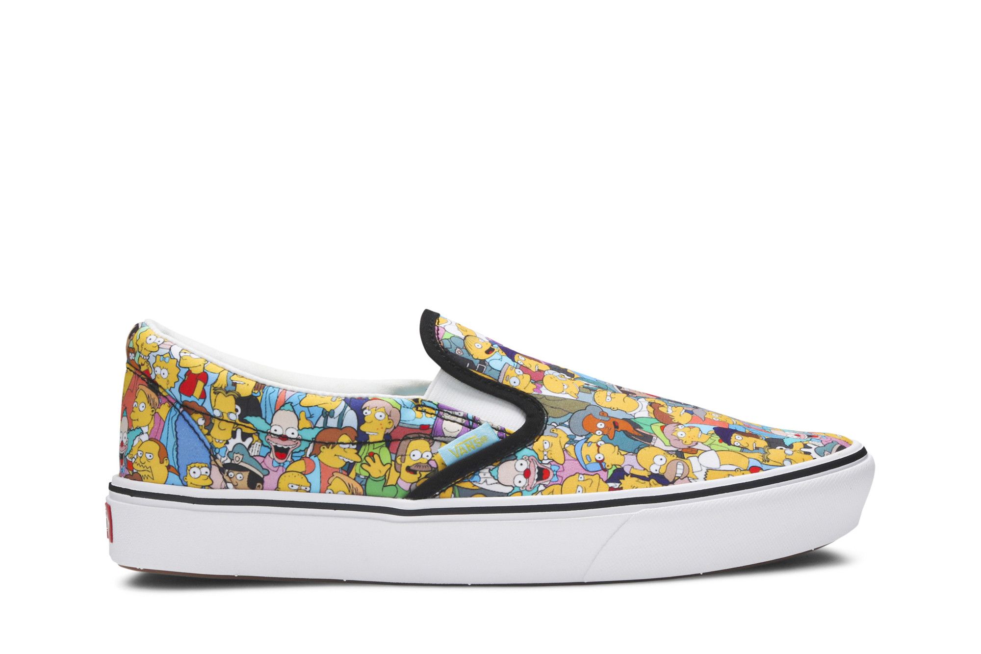 Vans simpsons slip on hot sale