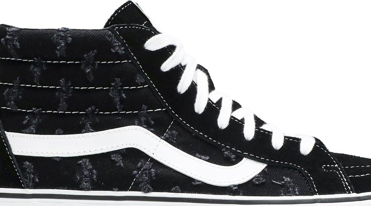 Supreme x Sk8 Hi Black Hole Punch Denim