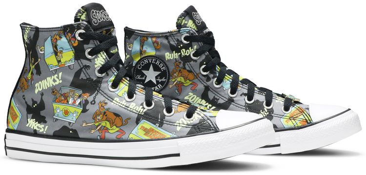 Scooby Doo x Converse Chuck Taylor All Star High Chased By Ghosts