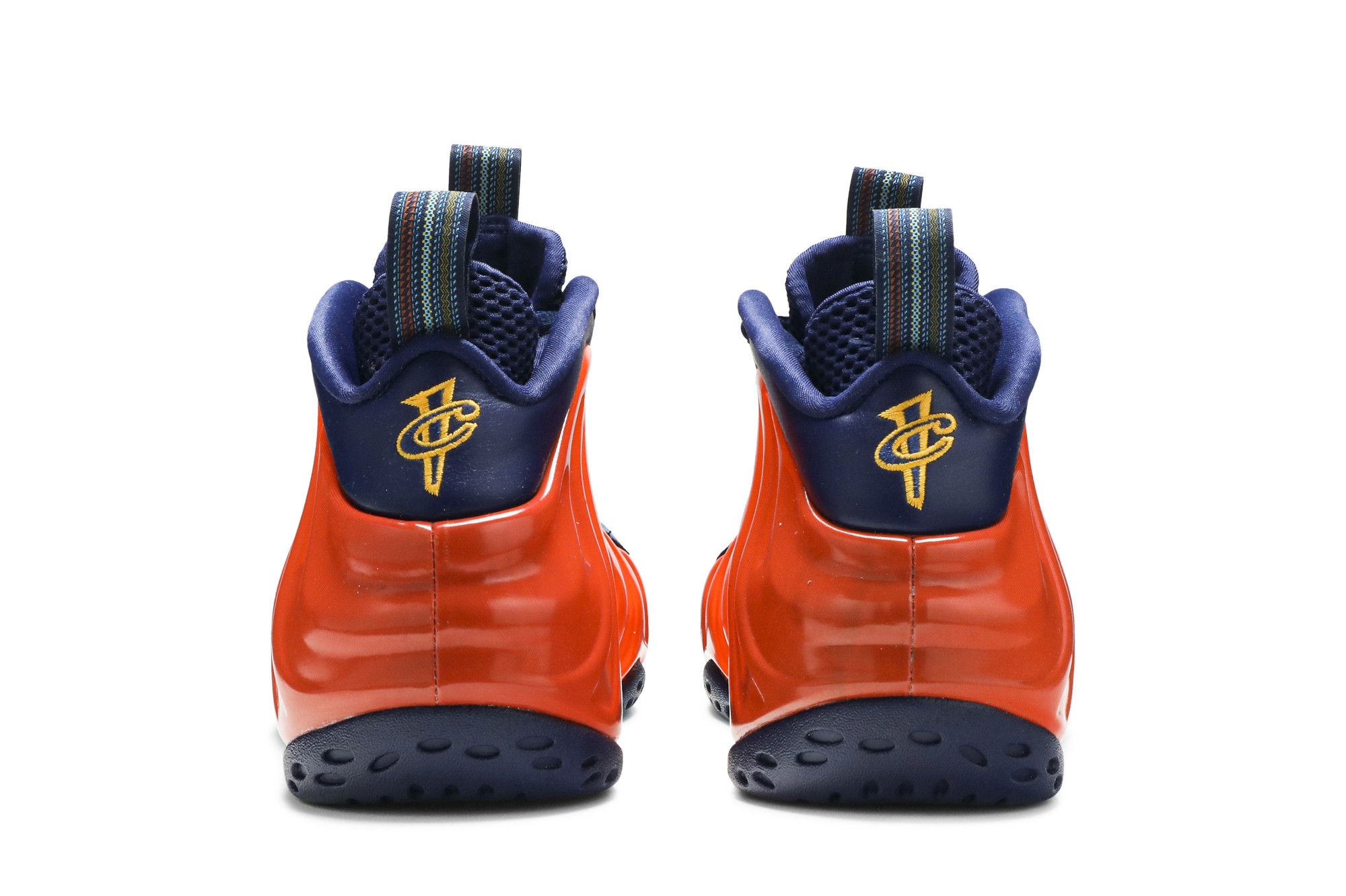 Blue and orange nike foamposite 2025