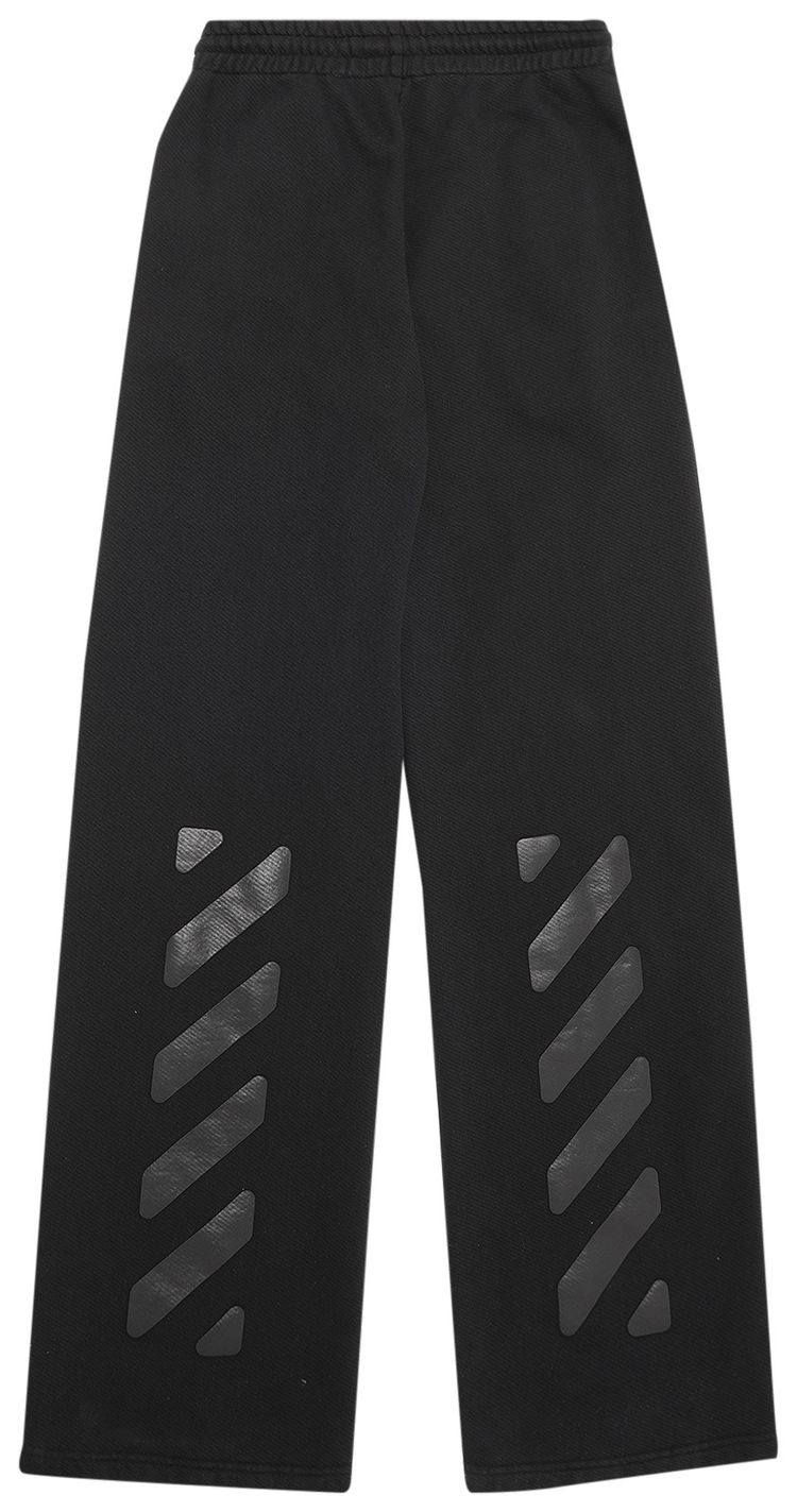 Off White Diag Off White Track Pant Black
