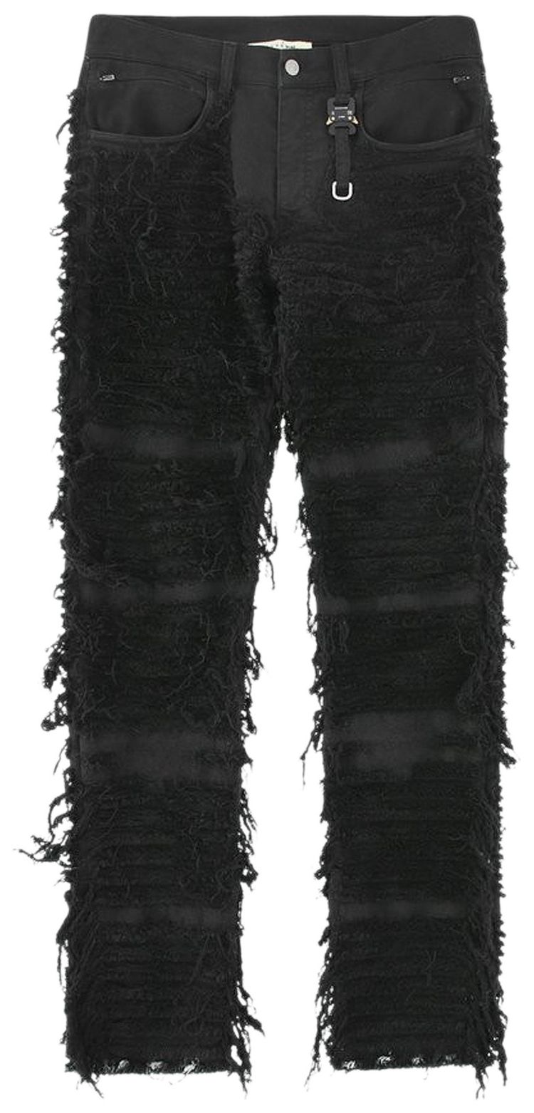 1017 ALYX 9SM 5 Pocket Blackmeans Pants Black