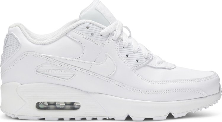 Buy Air Max 90 Leather GS 'White' - CD6864 100 | GOAT