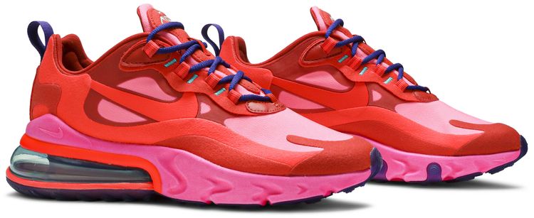 Nike Wmns Air Max 270 React Mystic Red Pink Blast
