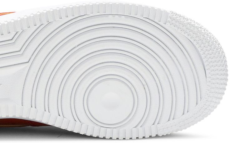 Nike Wmns Air Force 1 Low Red Gold Swoosh