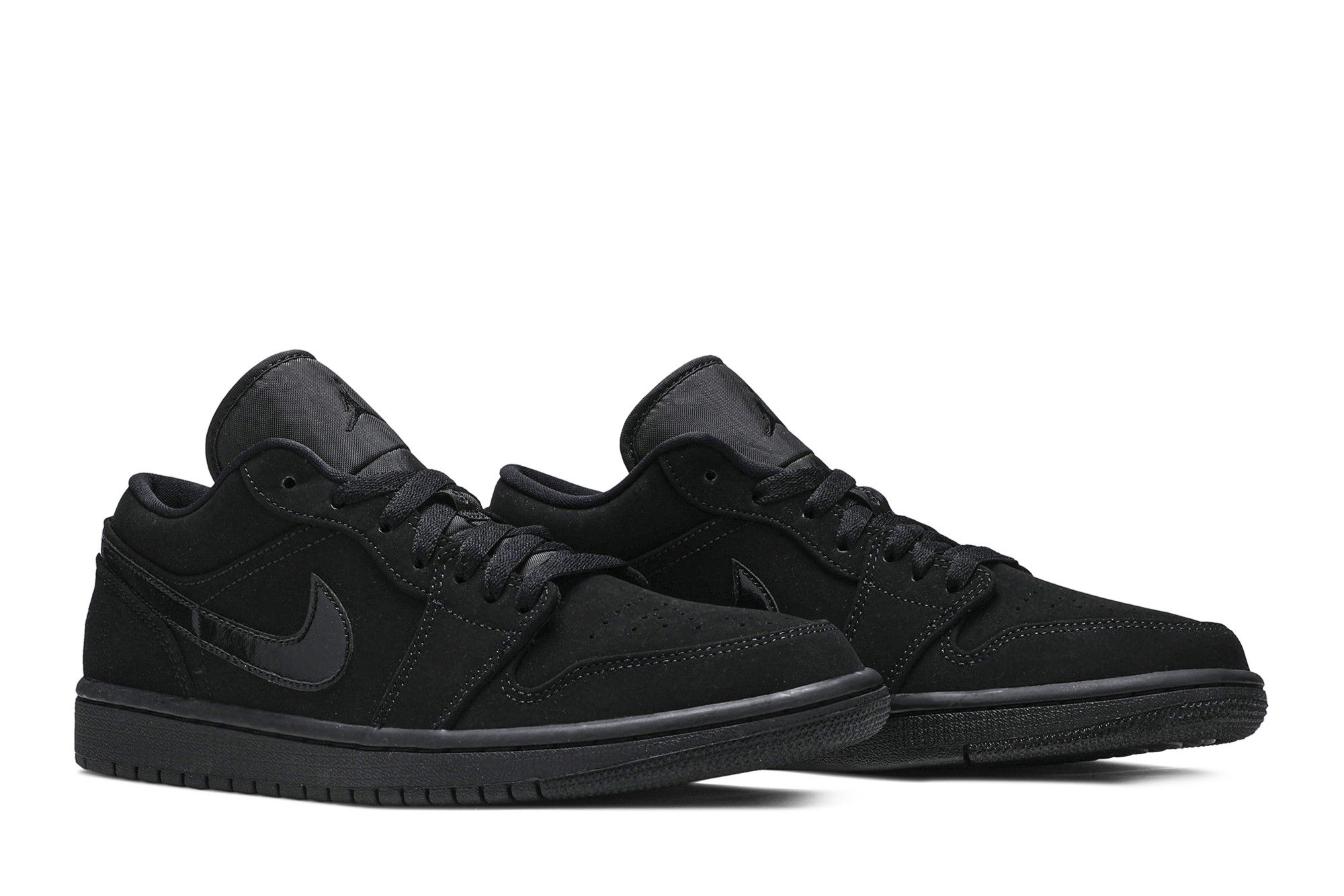 Buy Air Jordan 1 Low Triple Black 553558 056 GOAT