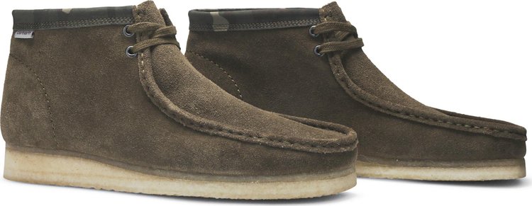 Carhartt WIP x Wallabee Olive Camo