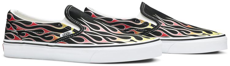 Vans Classic Slip On Mash Up Flames