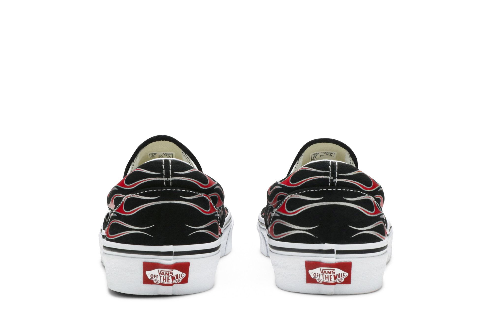Buy Classic Slip On Mash Up Flames VN0A38F7VKJ GOAT UK