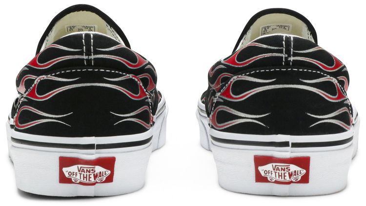 Vans Classic Slip On Mash Up Flames