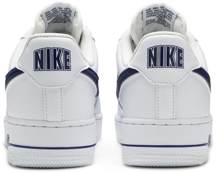 Nike Air Force 1 07 3 White Deep Royal