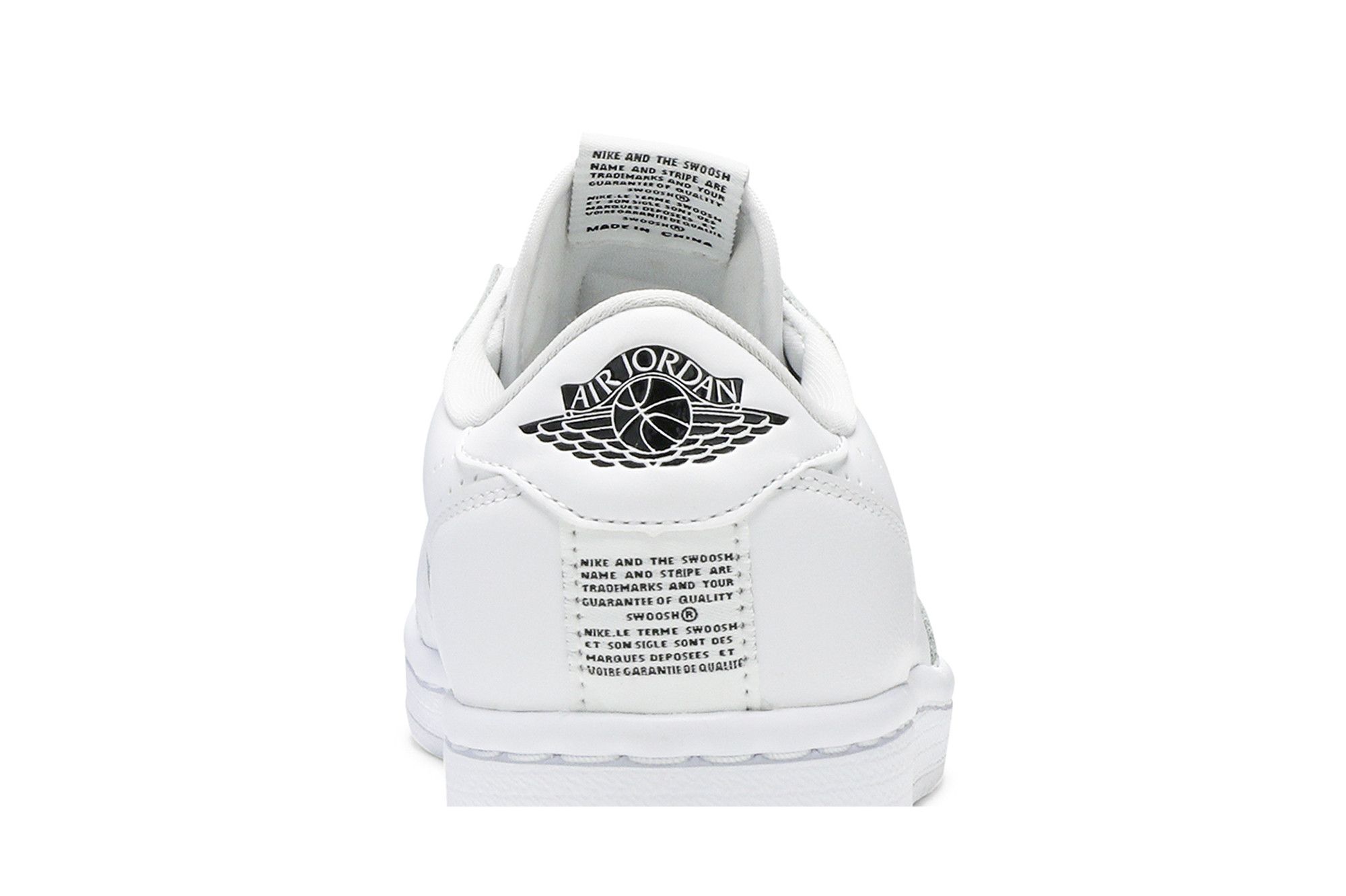 Nike air jordan retro low slip white hot sale