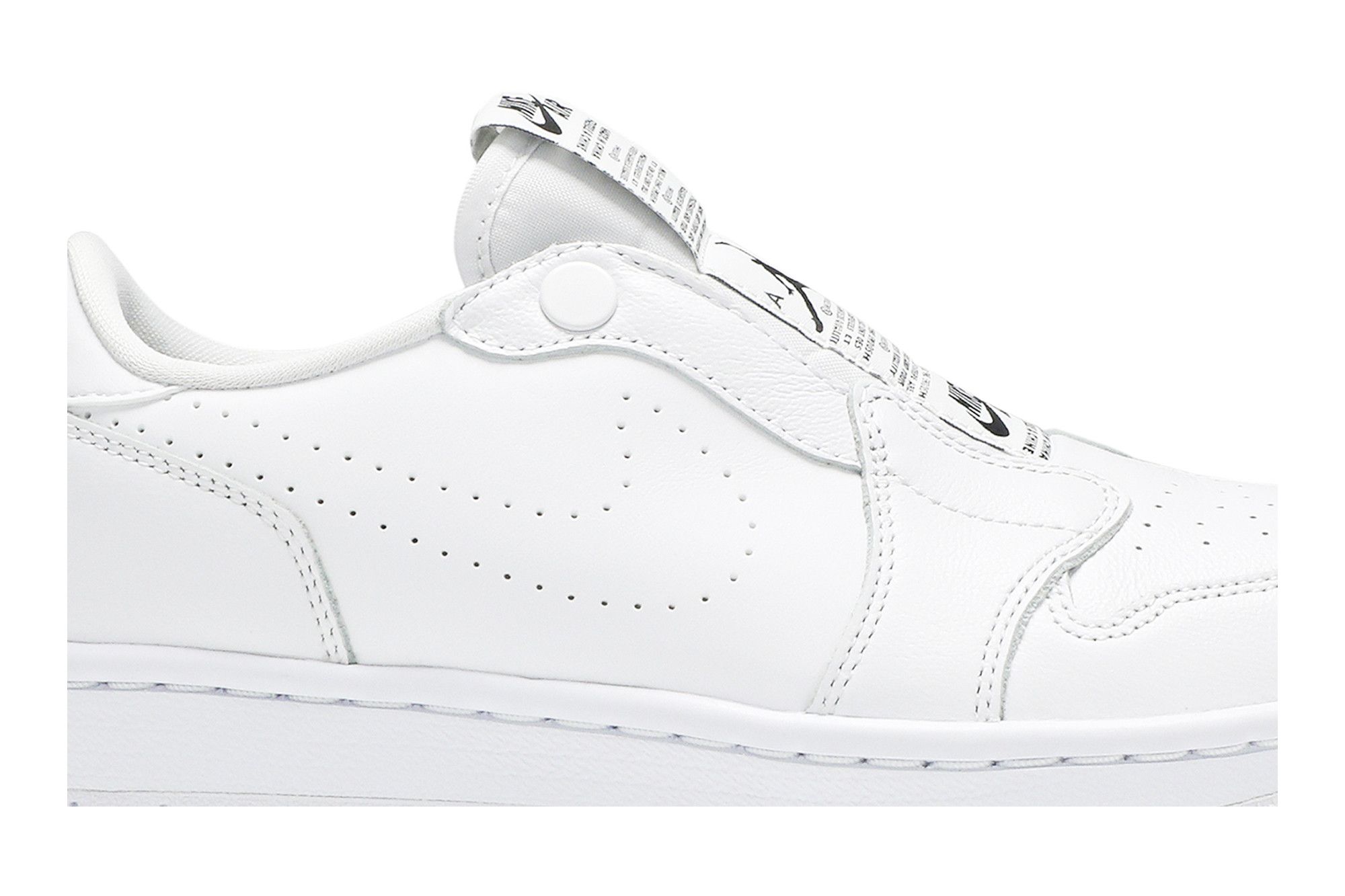 Air jordan 1 retro low slip white discount