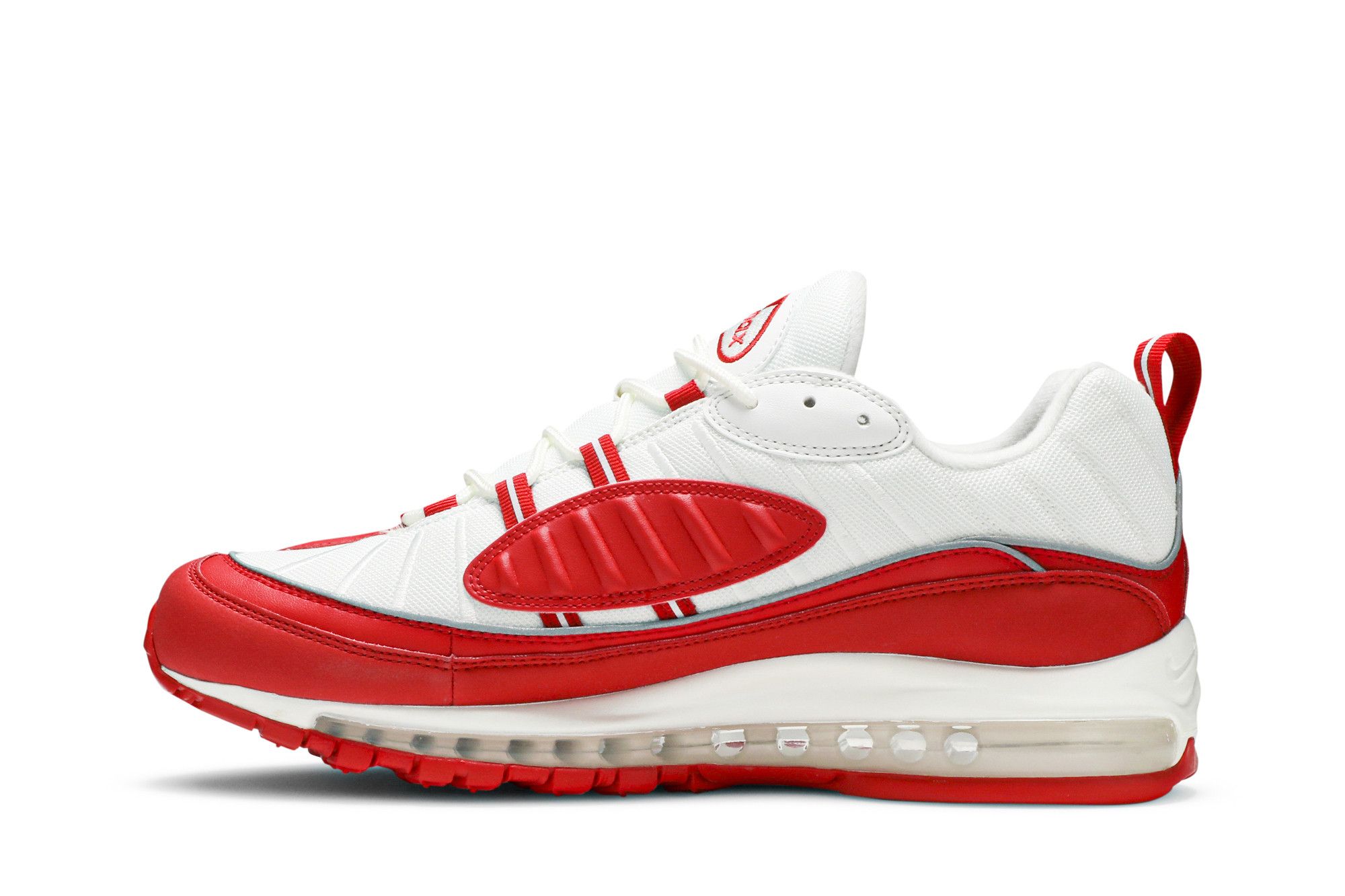 Air max 98 university red white hotsell