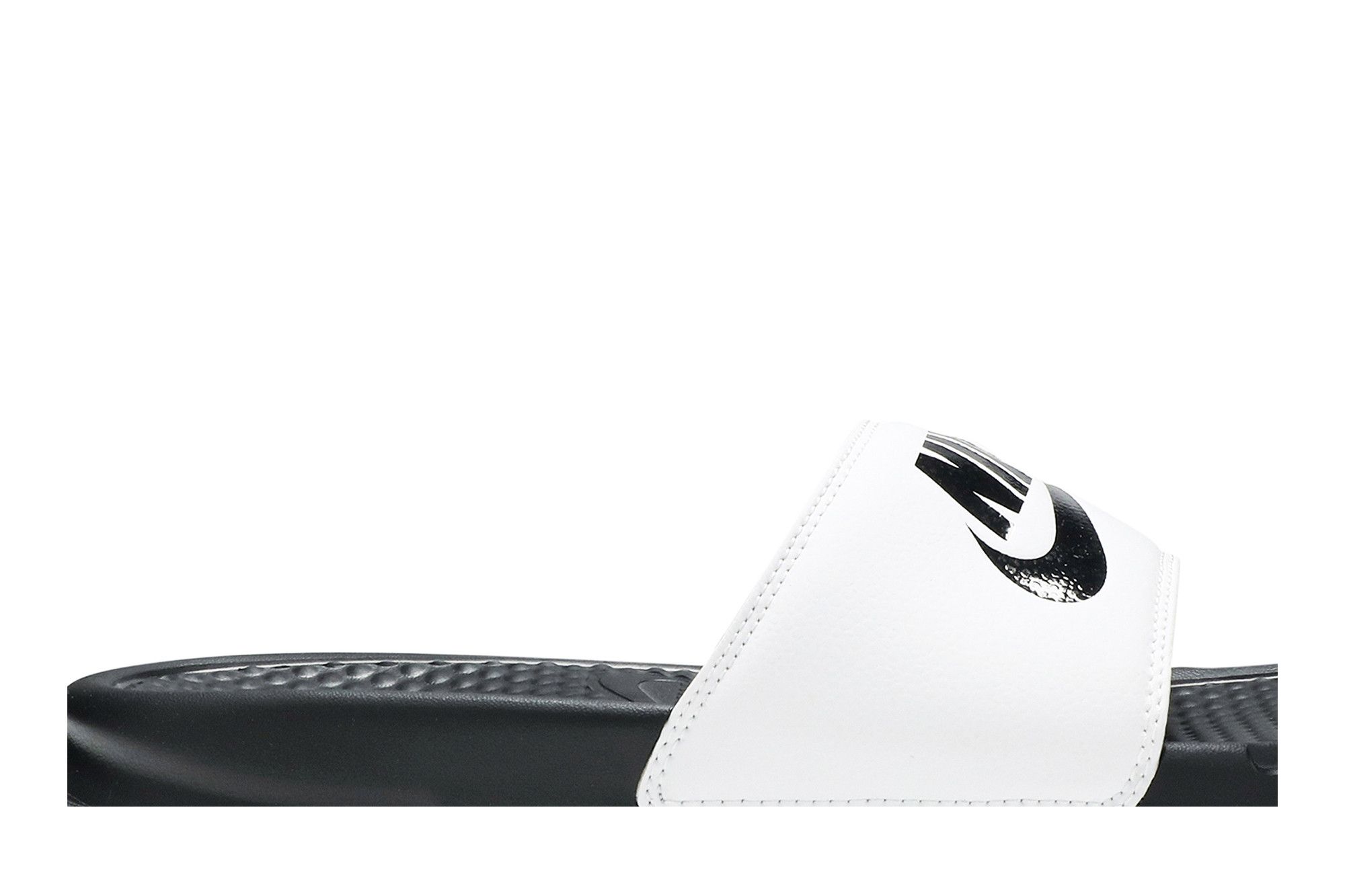 Buy Benassi Slides White 343880 100 GOAT