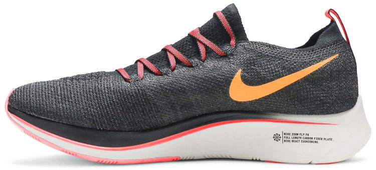 Nike Zoom Fly Flyknit Black Flash Crimson