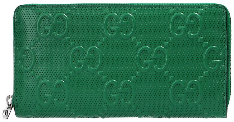 Gucci Embossed Full Zip Wallet New Shamar