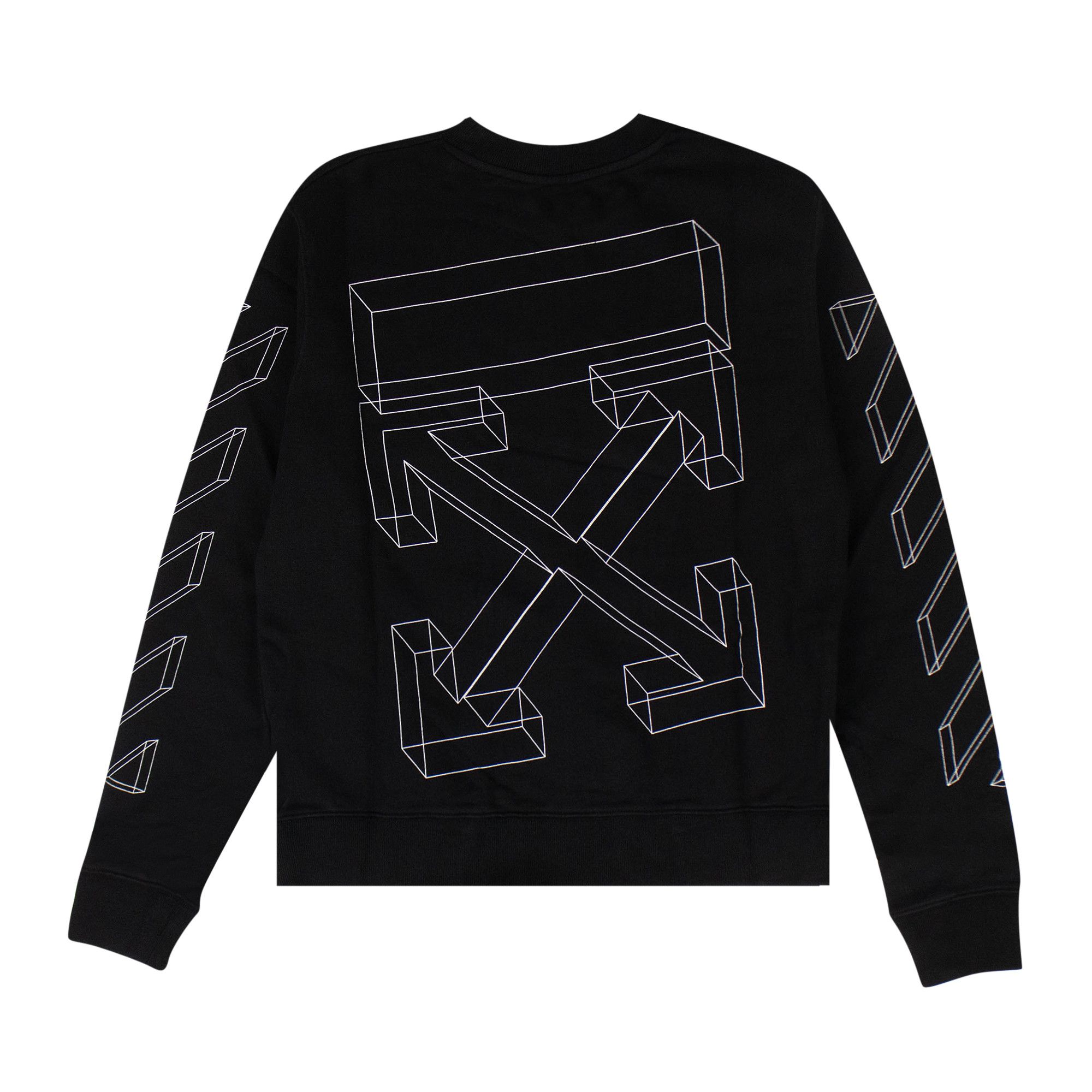 Buy Off White 3D Logo Pullover Sweater Black OMBA025R190030751001 GOAT