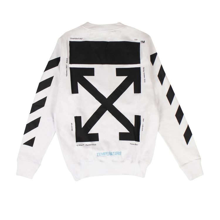 Off White Mona Lisa Sweatshirt White