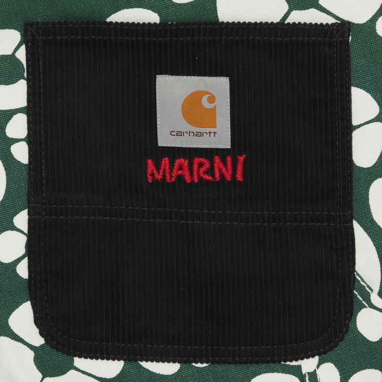 Marni x Carhartt WIP Womens Trousers Forest Green