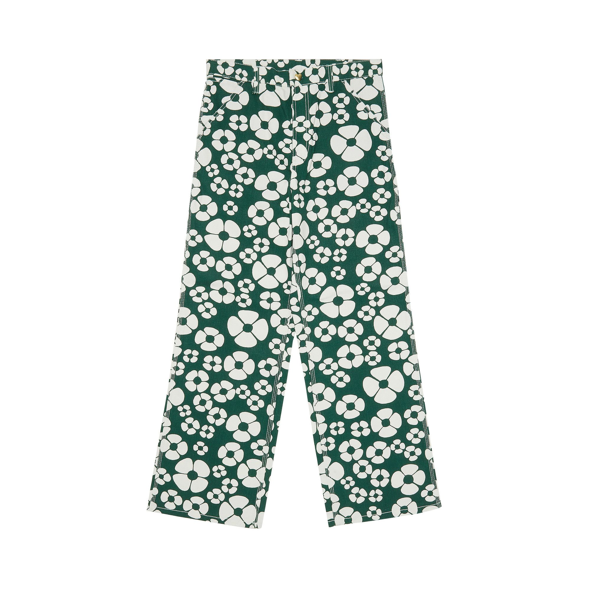 Buy Marni x Carhartt WIP Women's Trousers 'Forest Green
