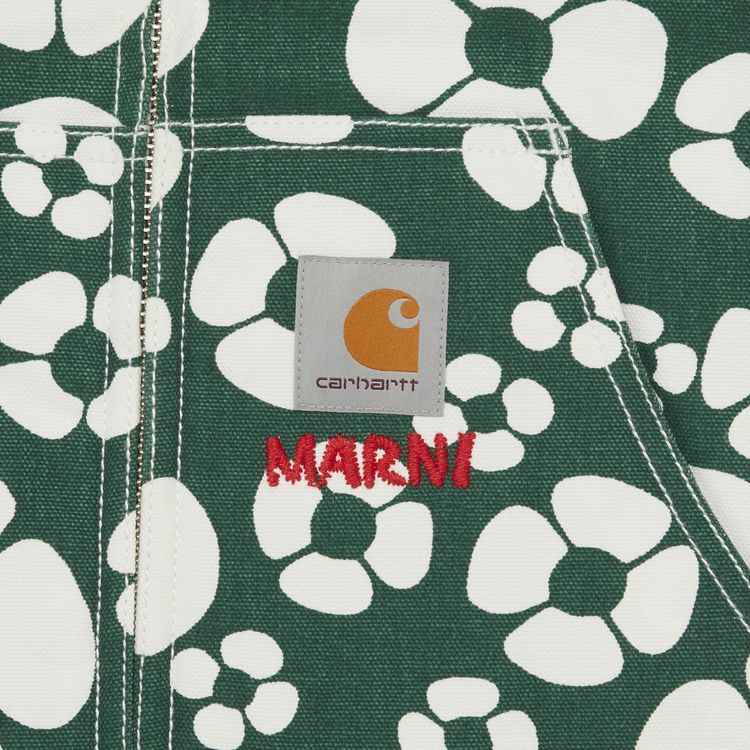 Marni x Carhartt WIP Womens Jacket Forest Green
