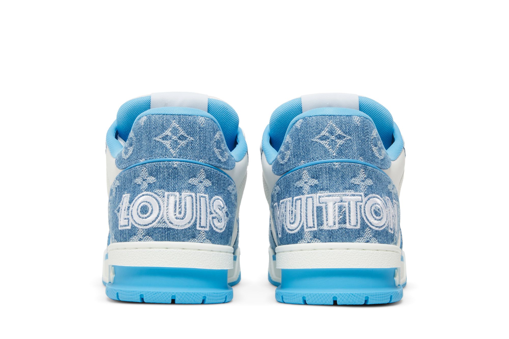 Buy Louis Vuitton Trainer Low 'Velcro Strap - Light Blue