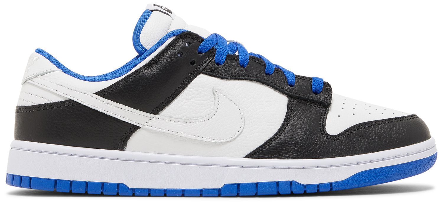 dunk low qs black white