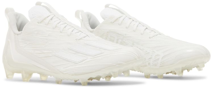 Adizero Cleats Triple White
