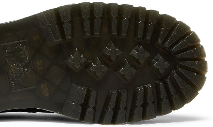 Dr Martens x Rick Owens Strobe 1460 Quad Sole Jumbo Lace Boot Black