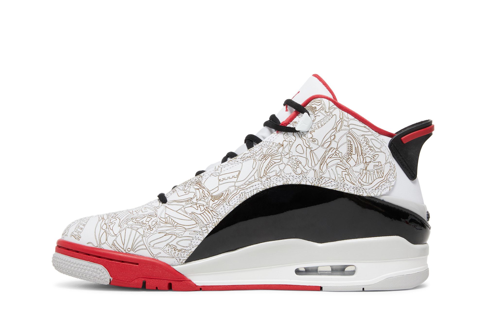 311046-162] Mens Air Jordan Dub Zero 'Fire Red' | eBay