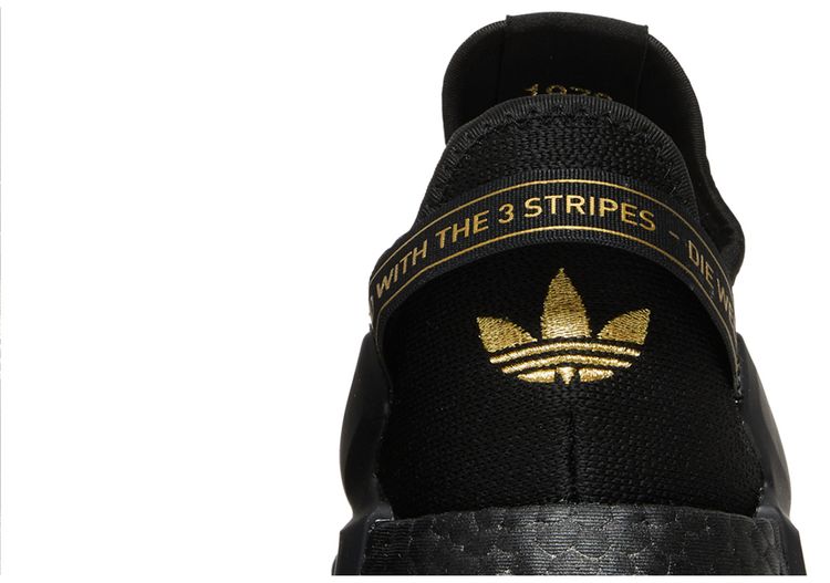 Adidas NMD R1 V2 Black Gold Metallic