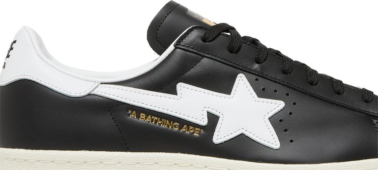 BAPE x Superstar Black