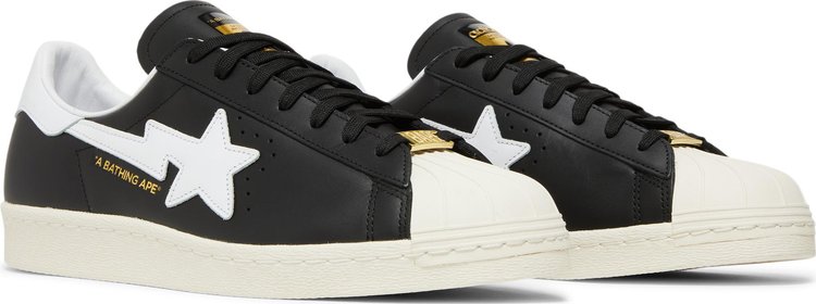 BAPE x Superstar Black