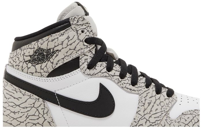 jordan 1 black and white goat