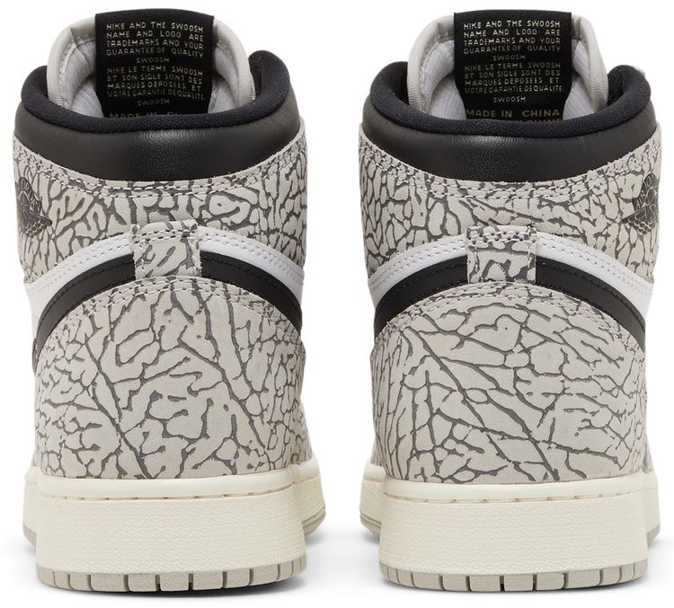 Air Jordan 1 Retro High OG GS White Cement