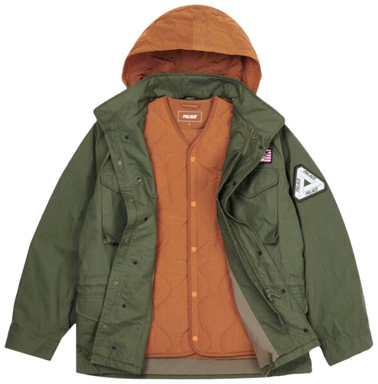 Palace P 65 Jacket Green