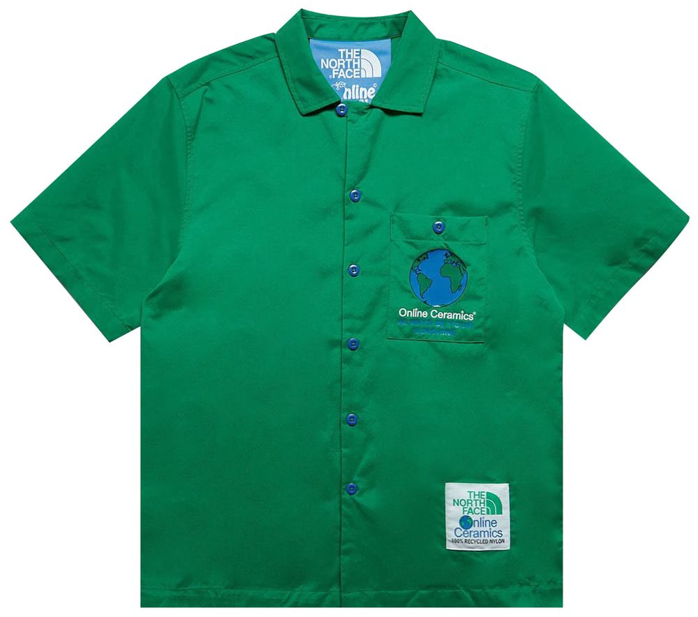 Buy The North Face x Online Ceramics ShortSleeve Shirt 'Arden Green