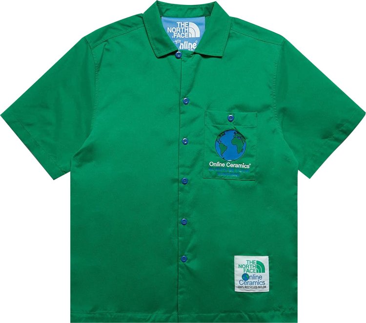 The North Face x Online Ceramics Short-Sleeve Shirt 'Arden Green'