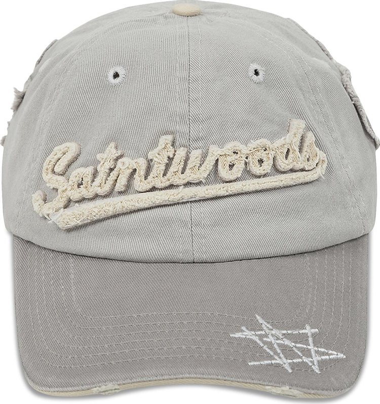 Saintwoods Greyscale Baseball Cap Grey