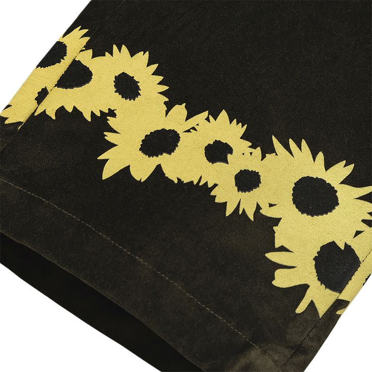Saintwoods Flower Pants Moss Green